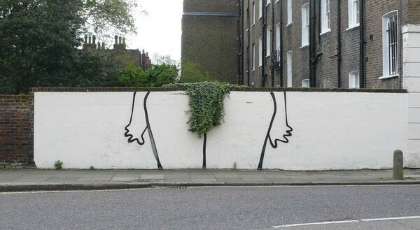 Γκράφιτι που ταιριάζουν γάντι με το περιβάλλον!