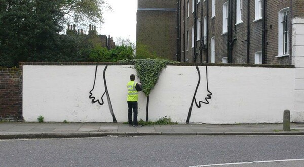 Γκράφιτι που ταιριάζουν γάντι με το περιβάλλον!