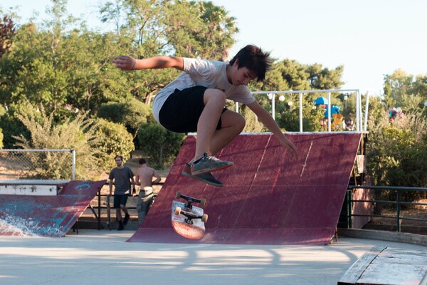 Skate μέσα στο Άλσος Βεΐκου