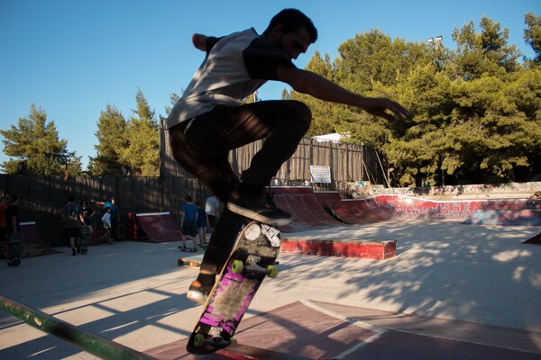 Skate μέσα στο Άλσος Βεΐκου