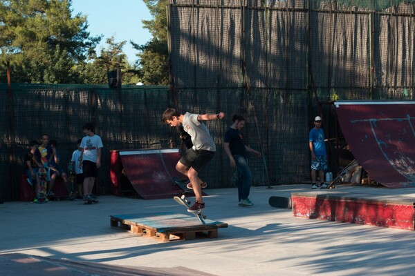 Skate μέσα στο Άλσος Βεΐκου