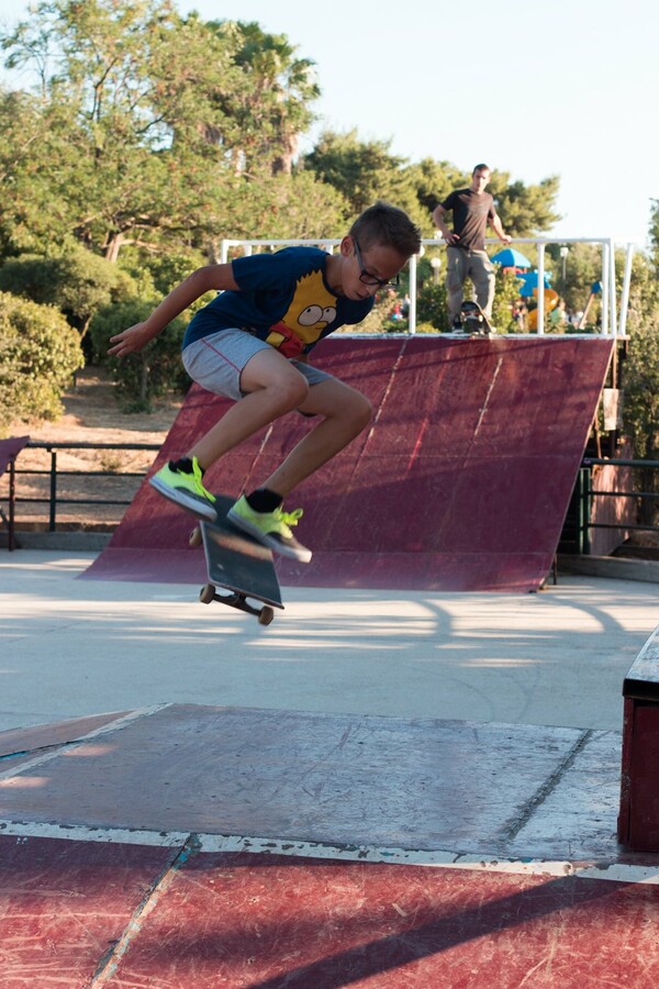 Skate μέσα στο Άλσος Βεΐκου