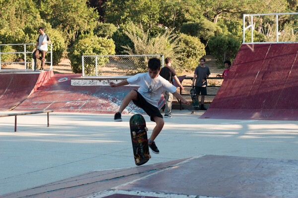 Skate μέσα στο Άλσος Βεΐκου