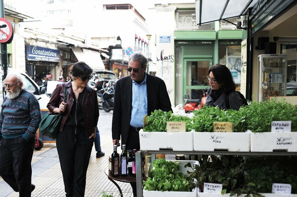 Με τον Πολ Όστερ στο Δίπορτο και την Ευριπίδου