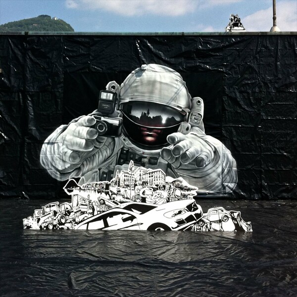  H σχεδόν ποιητική street art των NeverCrew