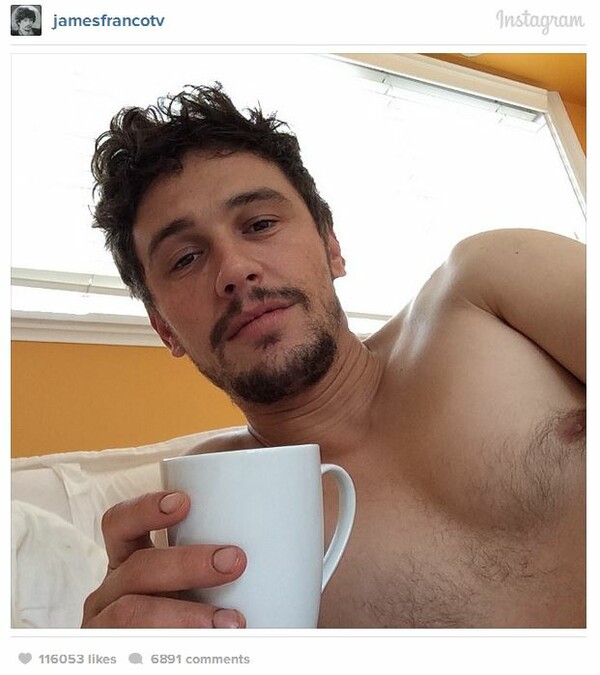 Ο James Franco δημοσίευσε ένα γυμνό selfie στο instagram