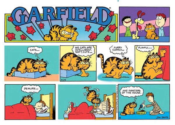 Γιατί λατρεύει ο Garfield τα λαζάνια; (Και γιατί μισεί τις Δευτέρες;)