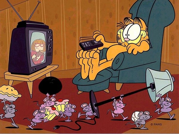 Γιατί λατρεύει ο Garfield τα λαζάνια; (Και γιατί μισεί τις Δευτέρες;)