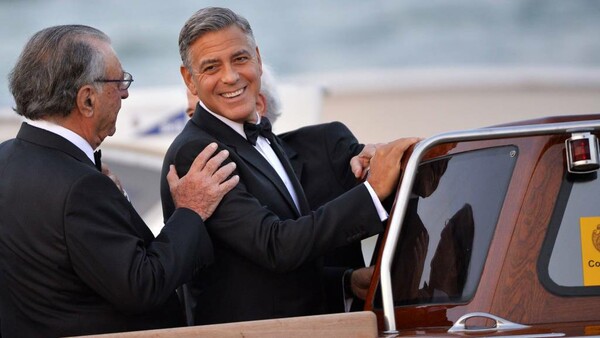 O George Clooney παντρεύτηκε την Amal Alamuddin στη Βενετία