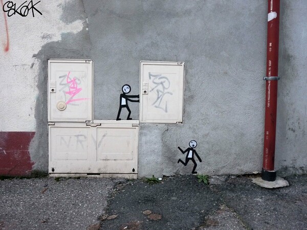 Oakoak: Χιούμορ μέσα στο αστικό τοπίο