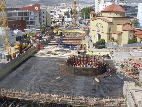 40 σπάνιες εικόνες από τη διάνοιξη του μετρό της Αθήνας