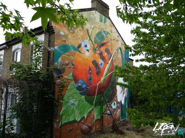 Ένα ολοκαίνουριο εντυπωσιακό mural στην Σικελία
