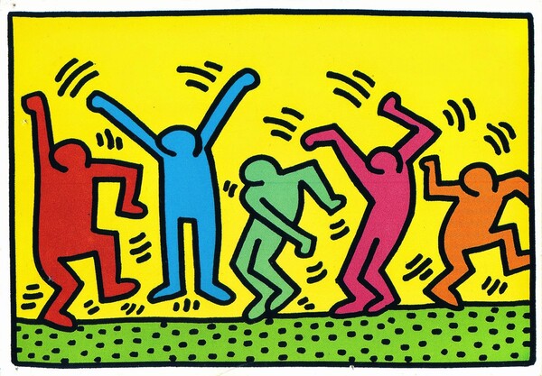 Επανασυστήνοντας τον Keith Haring με... μπαλόνια