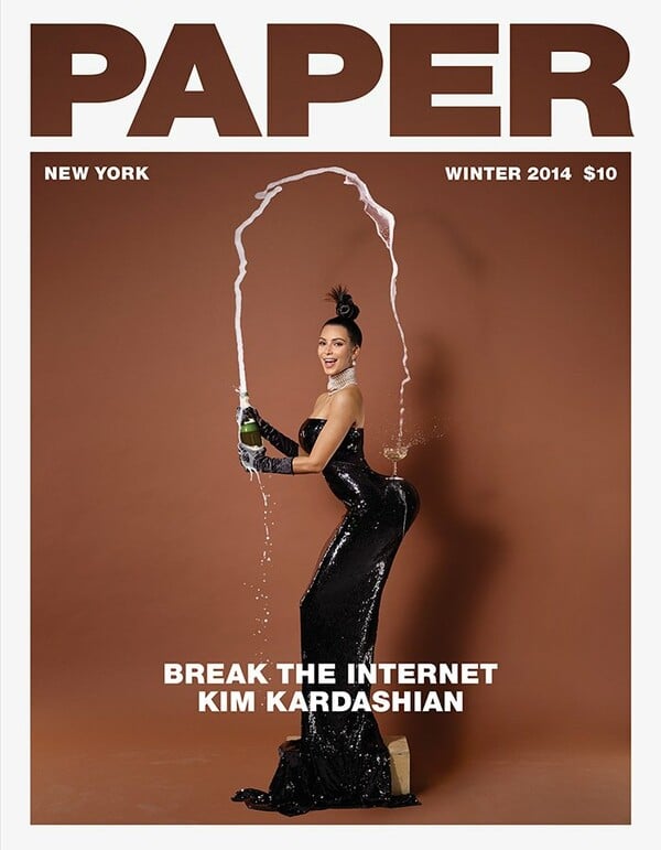 Η Kim Kardashian φωτογραφίζεται ολόγυμνη από τον Jean-Paul Goude