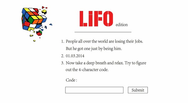 Twelve Clues: Ένα ελληνικό online παιχνίδι γρίφων που έχει γίνει viral -UPDATE: Η λύση και η ερμηνεία του γρίφου της LIFO