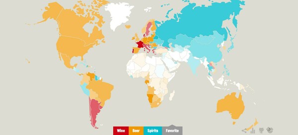 Τι πίνει η κάθε χώρα και τι τελικά προτιμούν οι Έλληνες