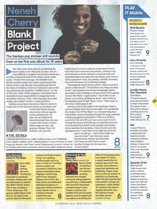 Η επιστροφή της Neneh Cherry και ο Alexis Georgopoulos