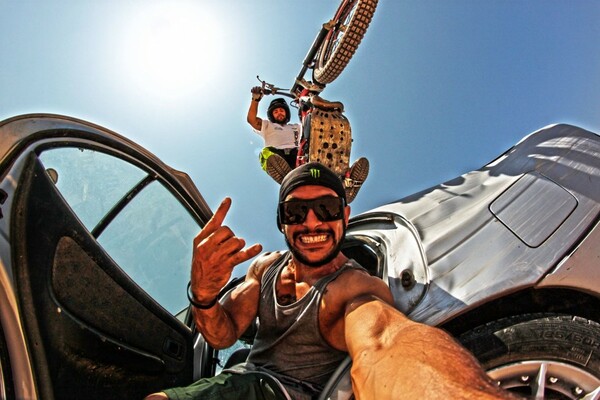 A happy action man