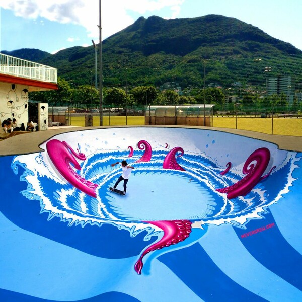  H σχεδόν ποιητική street art των NeverCrew