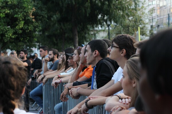 Στη συναυλία για τον Παύλο Φύσσα