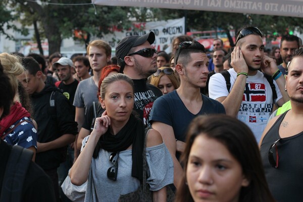 Στη συναυλία για τον Παύλο Φύσσα 