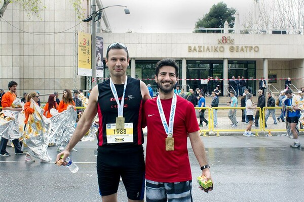 Τρέχοντας στον 9ο Διεθνή Μαραθώνιο Θεσσαλονίκης
