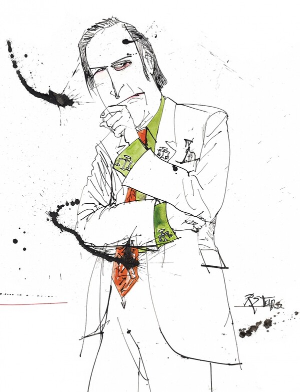 O Ralph Steadman για το Breaking Bad