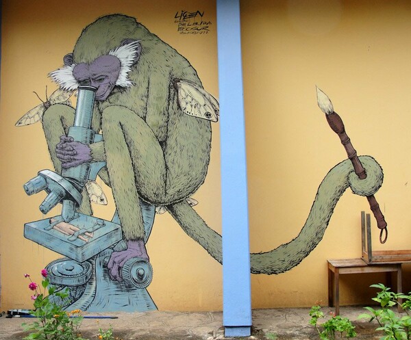 Ένα ολοκαίνουριο εντυπωσιακό mural στην Σικελία