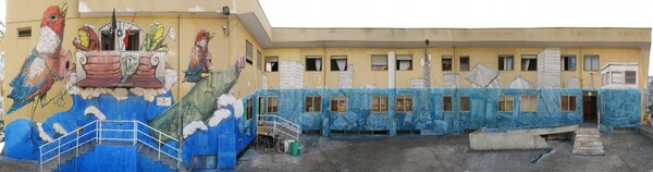 Ποιος κατέστρεψε τα murals του Blu στο Βερολίνο;