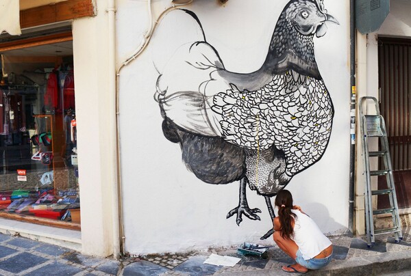 Graffiti και εντυπωσιακά murals στα Ιωάννινα