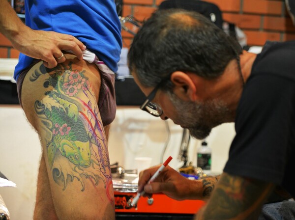  75 εικόνες από το 1st Thessaloniki International Tattoo Convention