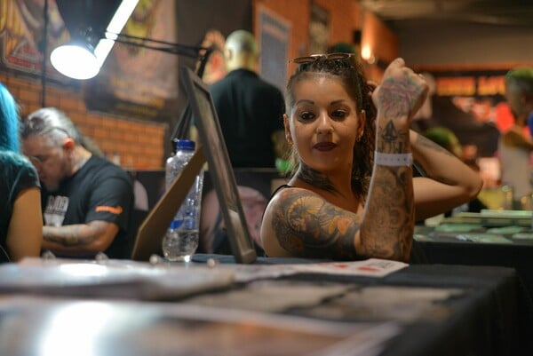  75 εικόνες από το 1st Thessaloniki International Tattoo Convention