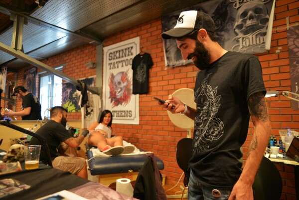  75 εικόνες από το 1st Thessaloniki International Tattoo Convention