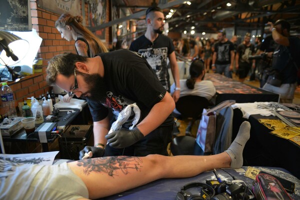  75 εικόνες από το 1st Thessaloniki International Tattoo Convention