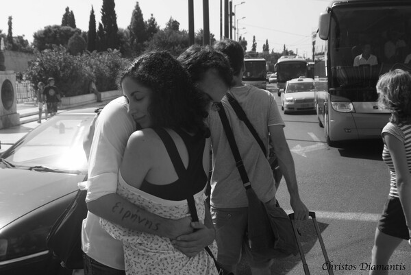 Μια άσκηση Ειρήνης στο κέντρο της Αθήνας