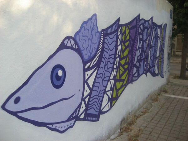 Τρία ενδιαφέροντα έργα της street art στην οδό Μυλλέρου