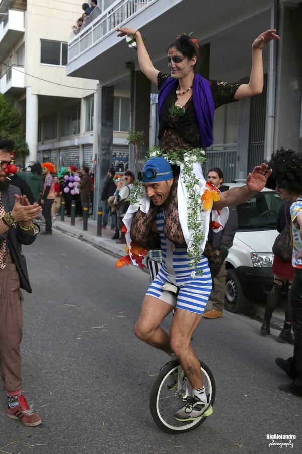 15 φωτογραφίες από το Καρναβάλι στο Μεταξουργείο