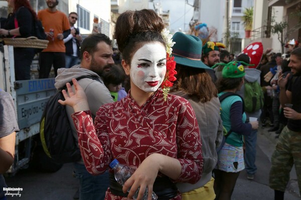 15 φωτογραφίες από το Καρναβάλι στο Μεταξουργείο