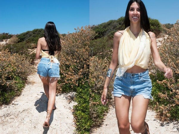 Scarf Story. Δύο φίλες, πολλά φουλάρια.