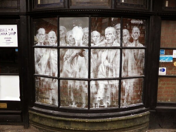 Τα ποιητικά murals του Borondo