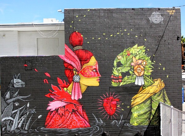 Τα πιο εντυπωσιακά murals από το φετινό Life is Beautiful Festival