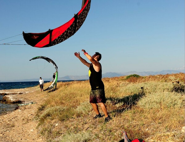 Kite Surf στις παραλίες της Αττικής