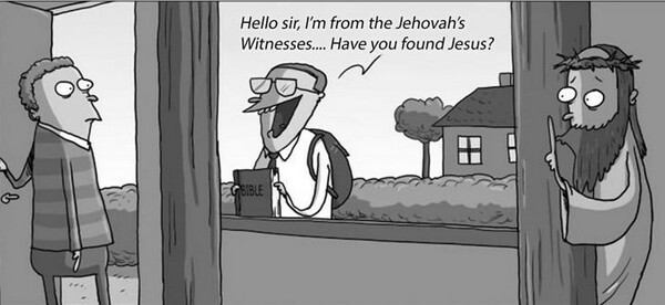 Πώς ένας άντρας έδιωξε σε δευτερόλεπτα γλυκύτατη Μάρτυρα του Ιεχωβά που του χτυπούσε την πόρτα