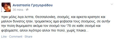 Ο σεισμός στο ελληνικό Facebook