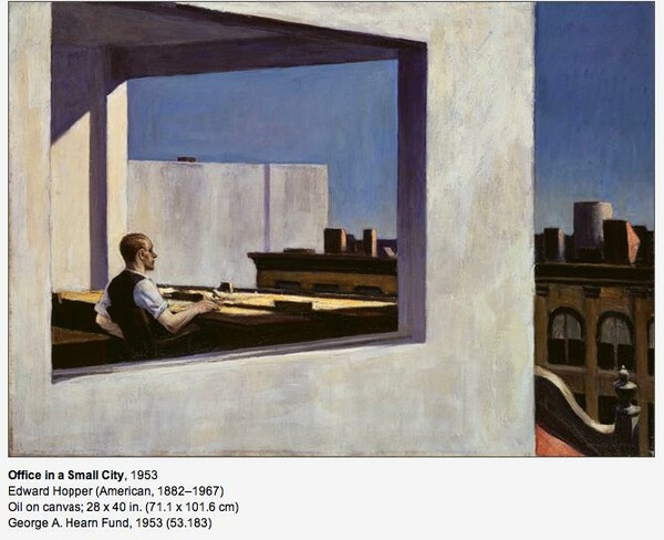 H μοναδική ελαιογραφία που ζωγράφισε ο Edward Hopper ολόκληρο το 1953