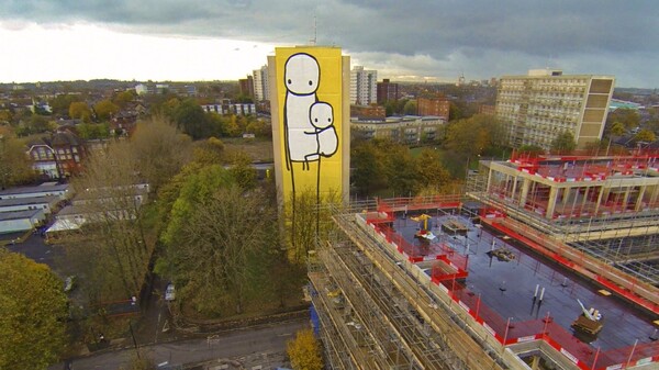 Αυτό είναι το ψηλότερο mural της Μεγάλης Βρετανίας