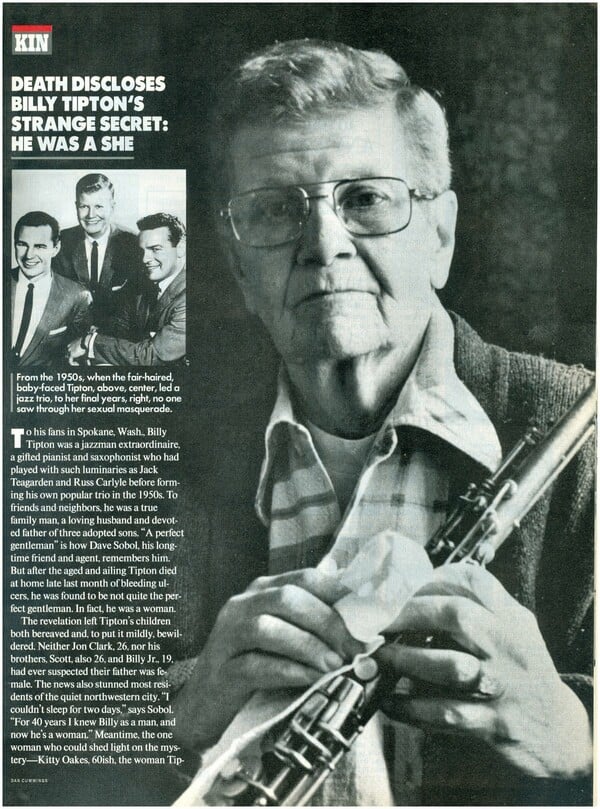 Το μεγάλο μυστικό του Billy Tipton