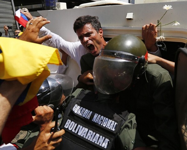 28 στιγμές χάους στη Βενεζουέλα 
