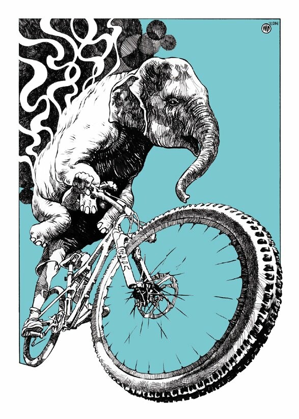 Μια ματιά στην Poster Bikeart Exhibition, λίγο πριν τα σημερινά εγκαίνια της