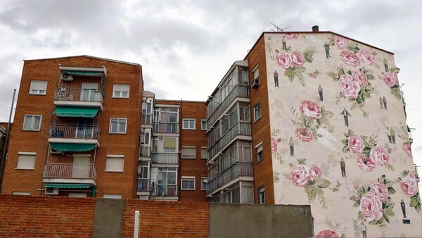 To καινούριο mural του Escif βασίζεται σε μια φράση του Ιπποκράτη